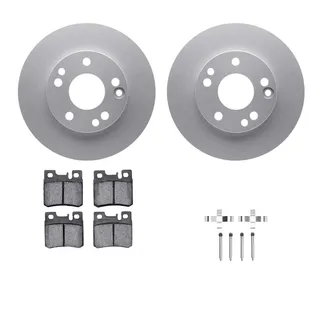 R1 Concepts WDWH1-63012 Brake Rotor- Carbon Coated W/ Ceramic Pads & Hdw